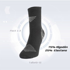 PACK DE 3 MEDIAS TENNIS