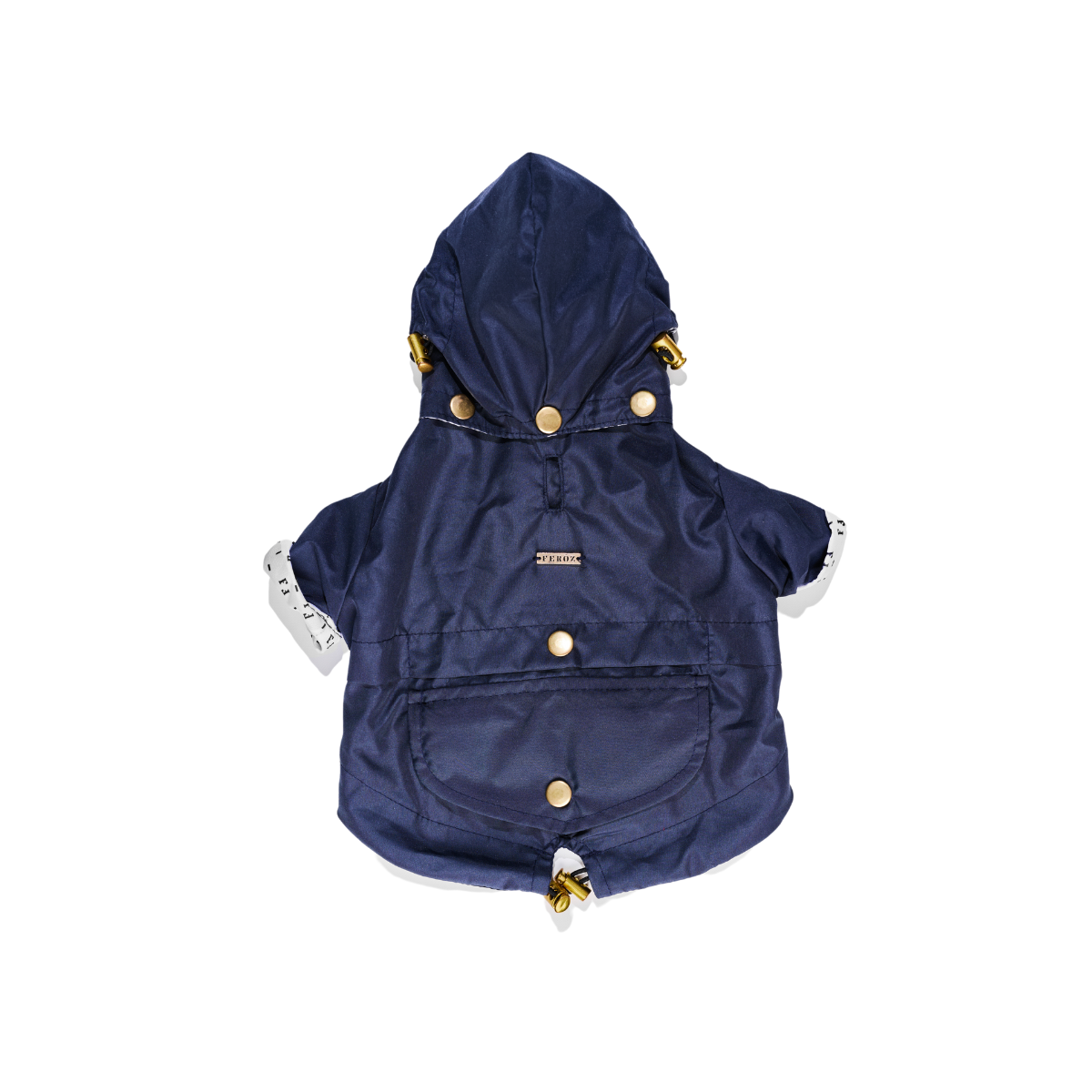 Navy Dog Raincoat
