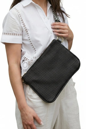 Alice Embossed Leather Crossbody