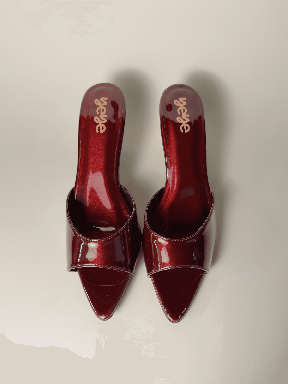 Merlot Mules - Slide Kitten Heels