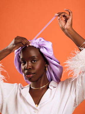 100% Silk Night Bonnet