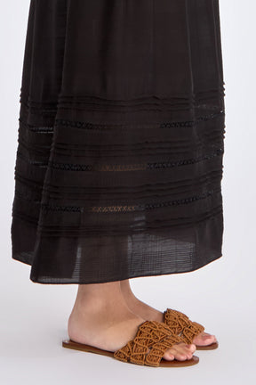 Luanda High-Waist Midi Skirt
