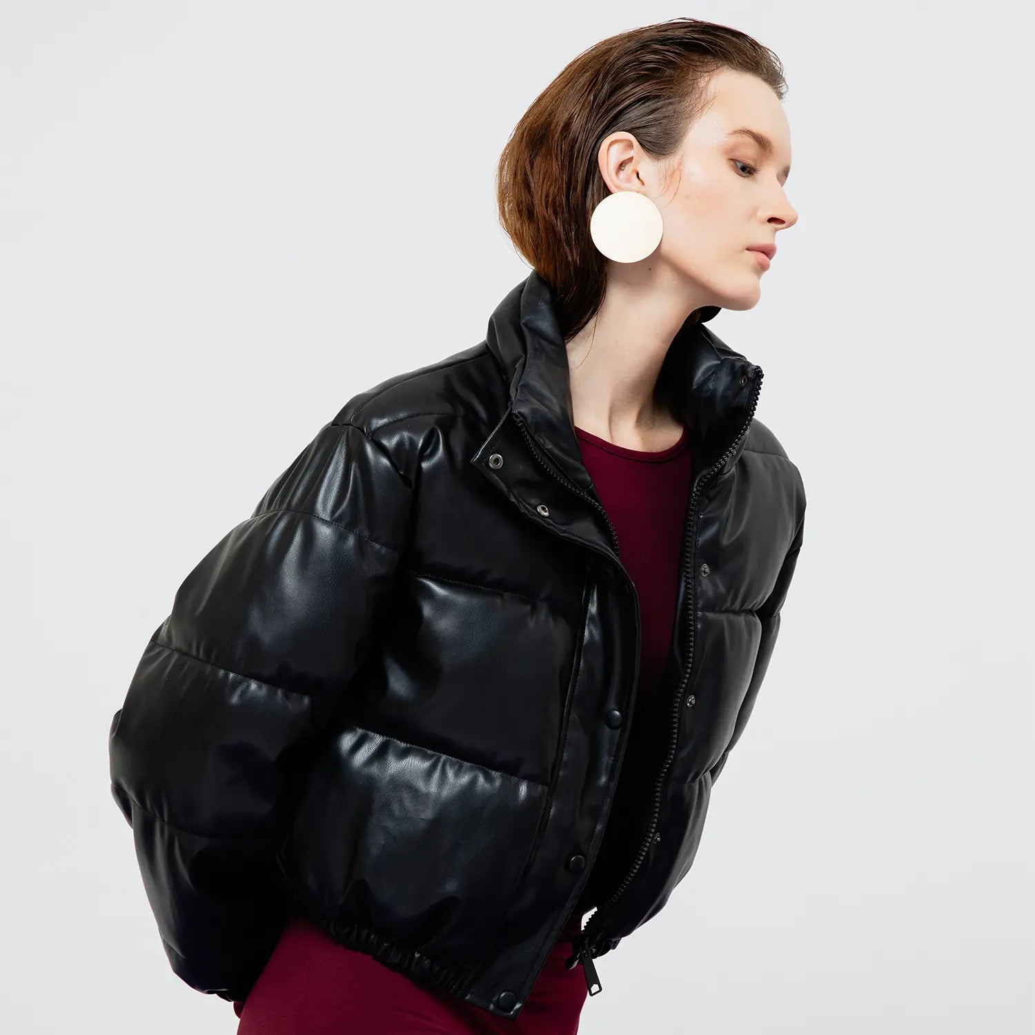 Lyra Quilted Leather Jacket