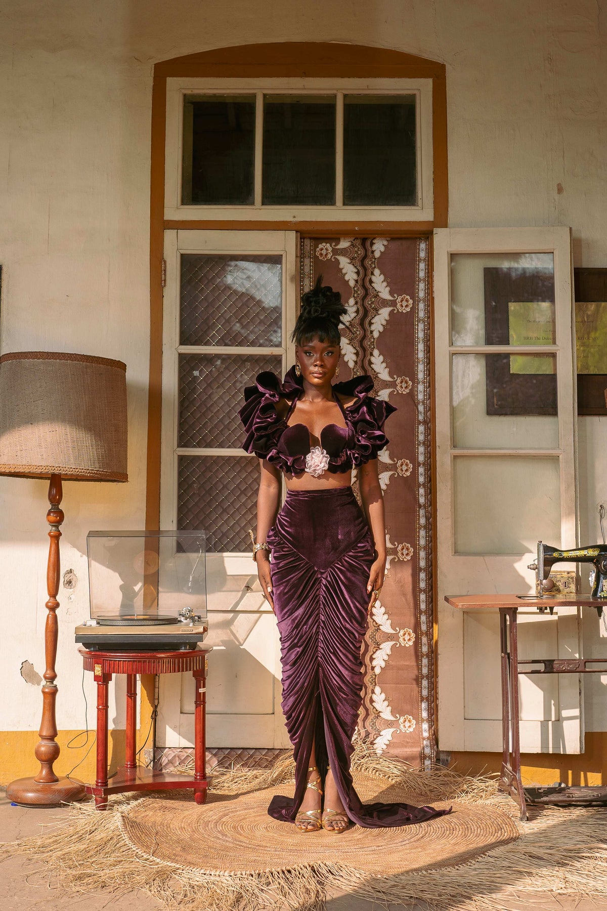 THE WISTERIA SKIRT