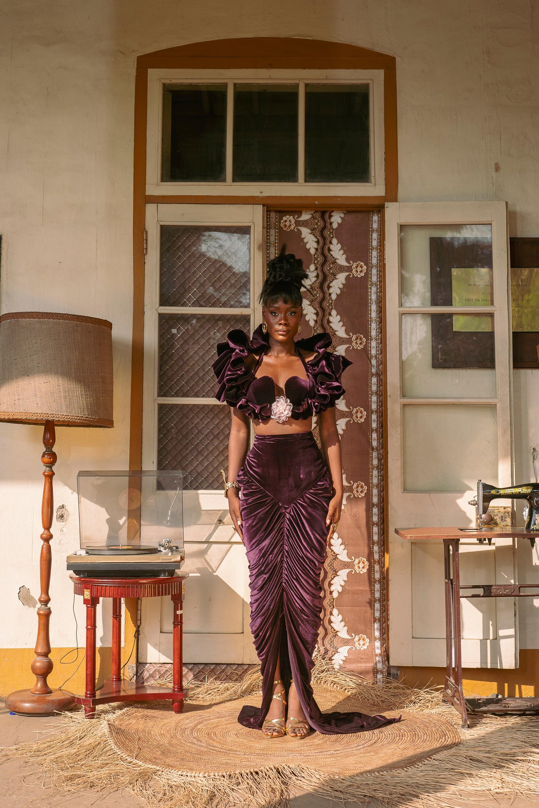 THE WISTERIA SKIRT
