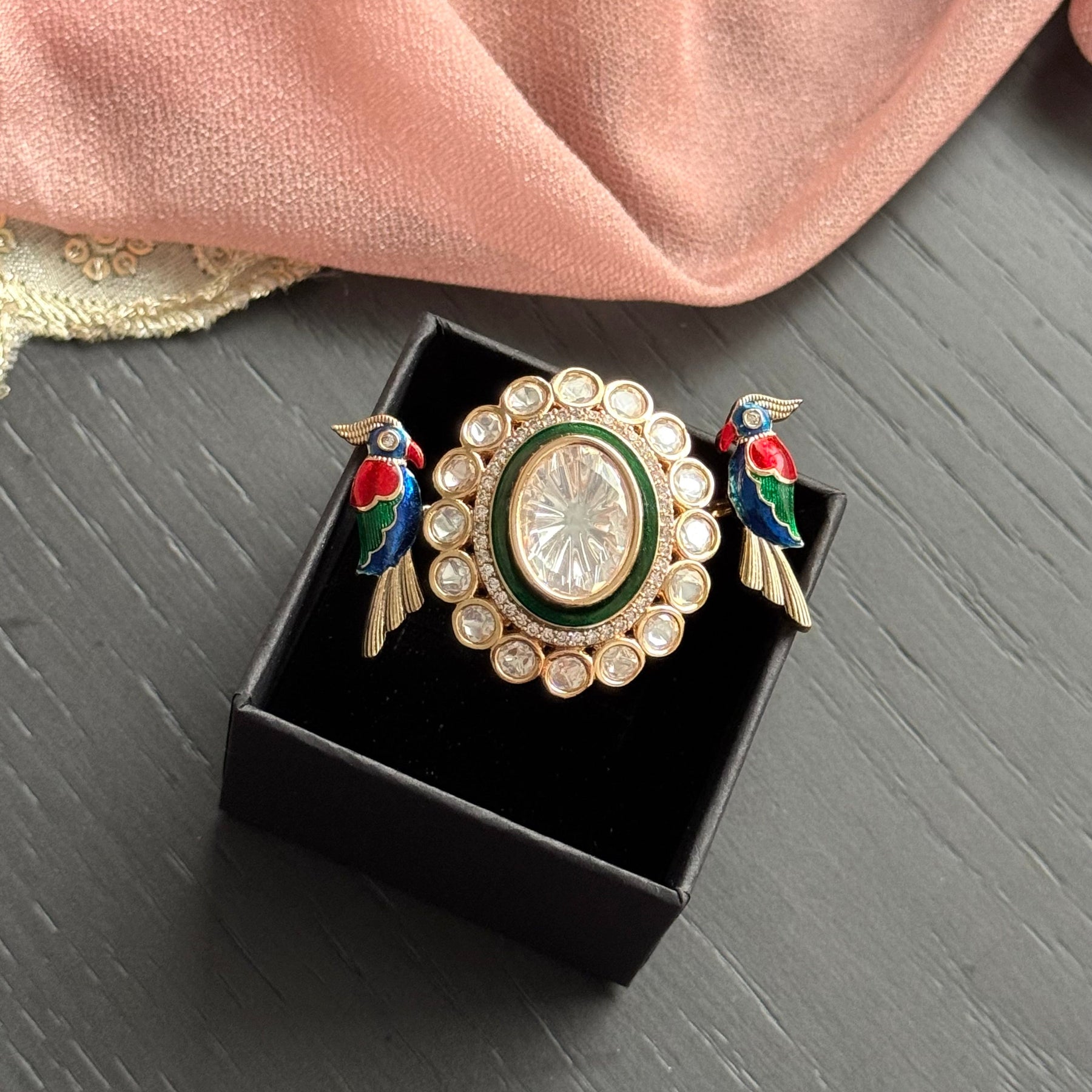 The Love Birds - Green