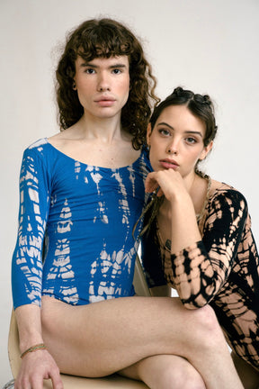 Bodysuit Elo Tie-dye  in Blue
