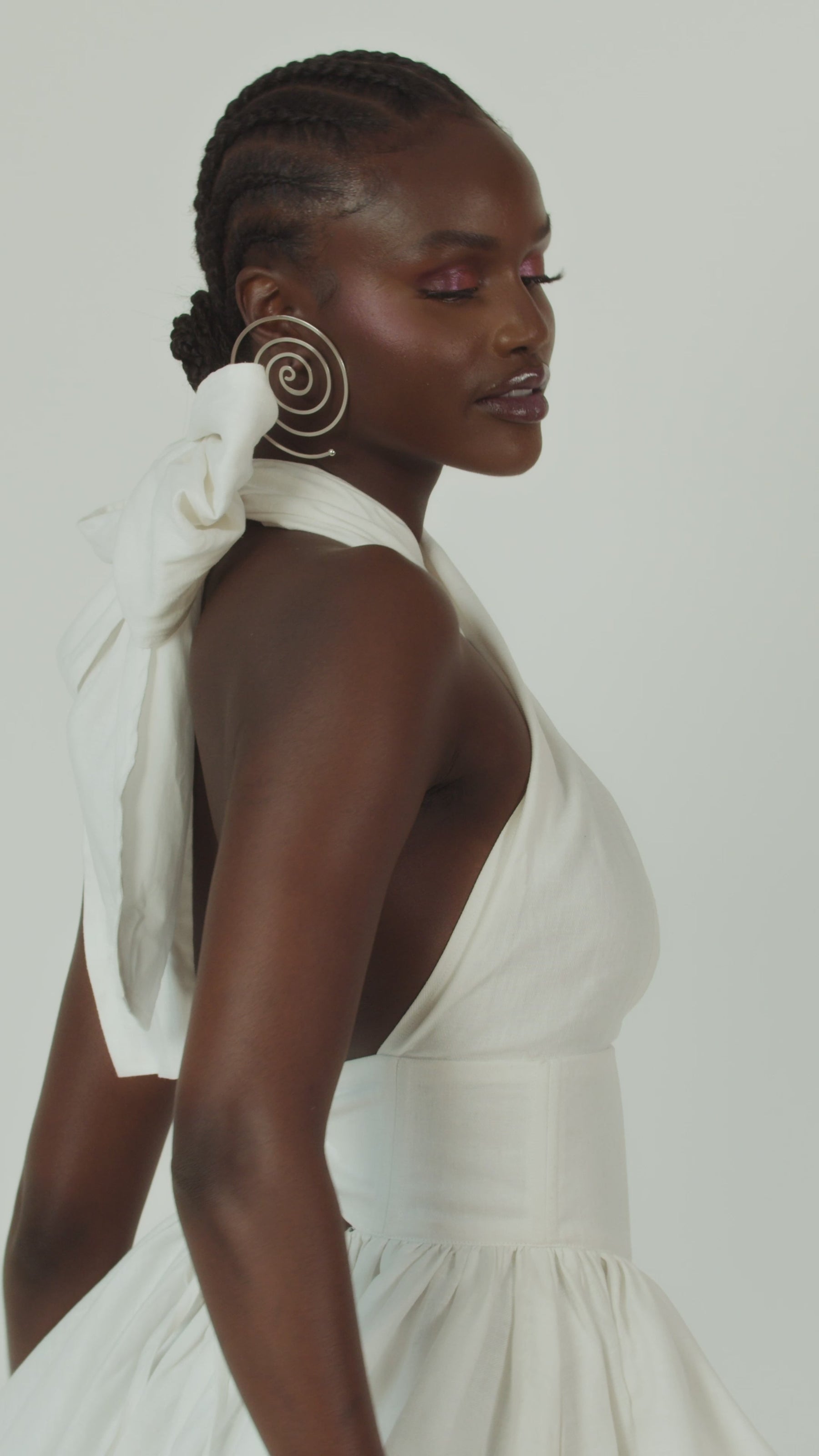 Linen GRACE Mini Dress