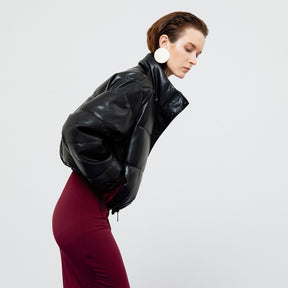 Lyra Quilted Leather Jacket