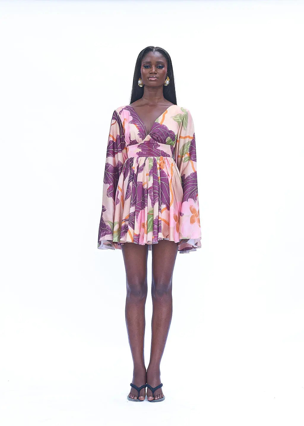 TORI DRESS- BEIGE CALA