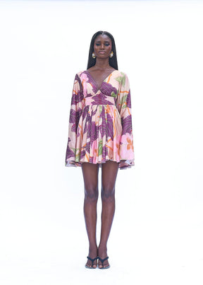 TORI DRESS- BEIGE CALA