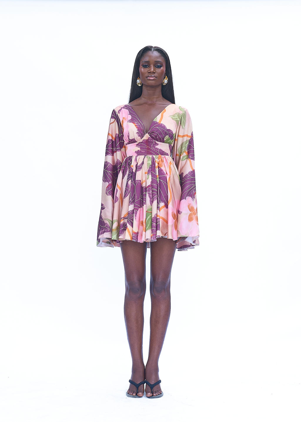 TORI DRESS- BEIGE CALA