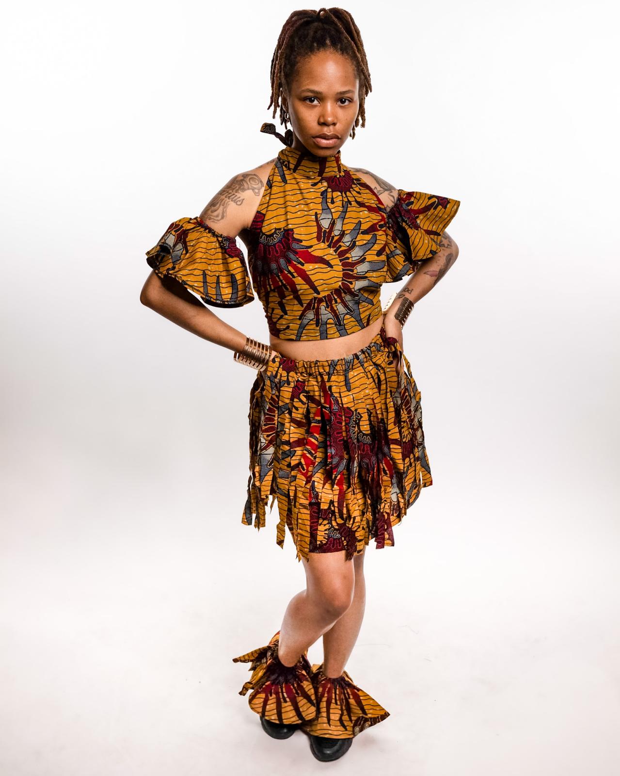 Uto Customisable Ankara Dancing Outfit