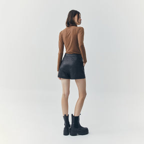 WREN SHORT LEATHER PANTS