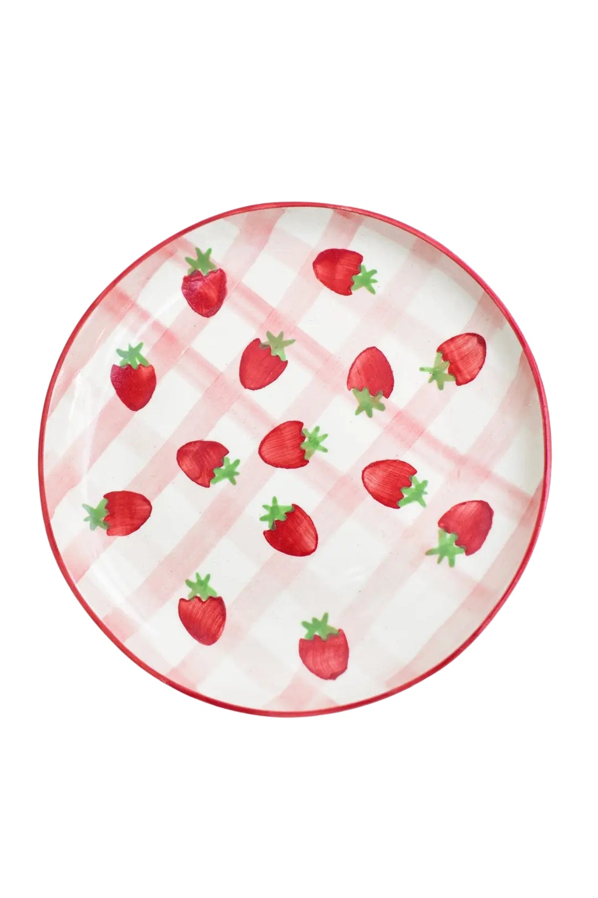 Dessert Plate - Strawberry Shortcake ( Set Of 2 ), 7 Inches