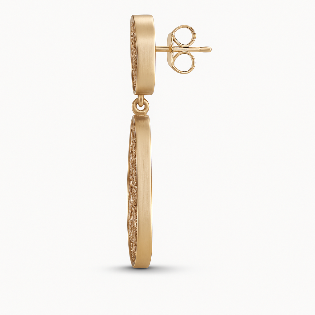 Ancestral Asymmetrical Drop Earrings