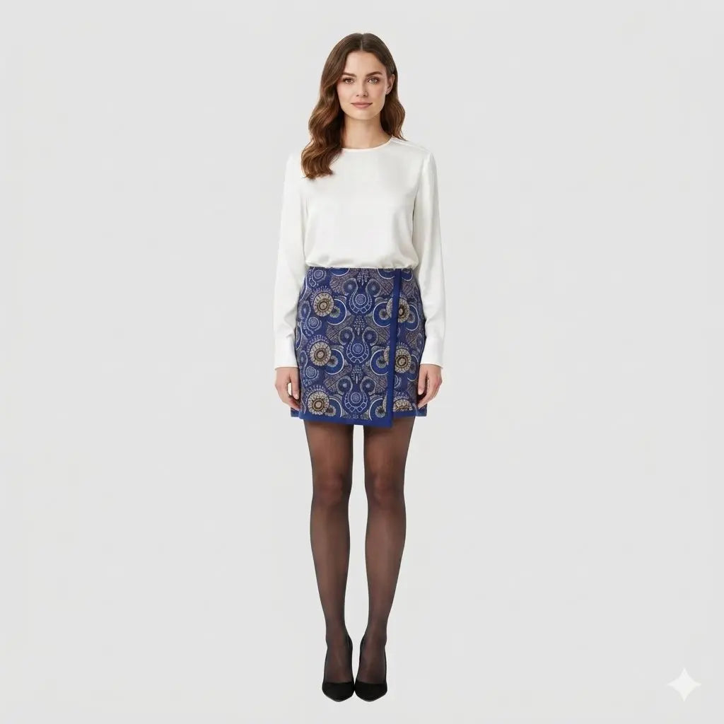 Praia Ornate Jacquard Skirt