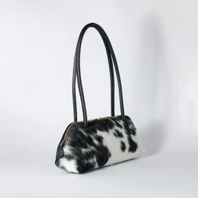 Ebène Monochrome Leather Bag