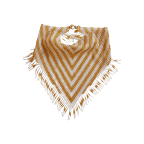 SCARF FRINGE NECKLACE