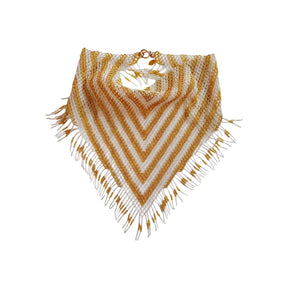SCARF FRINGE NECKLACE