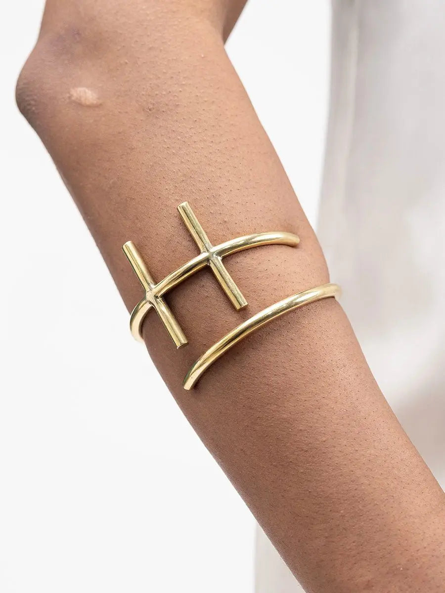 Fraya Handmade Brass Bracelet