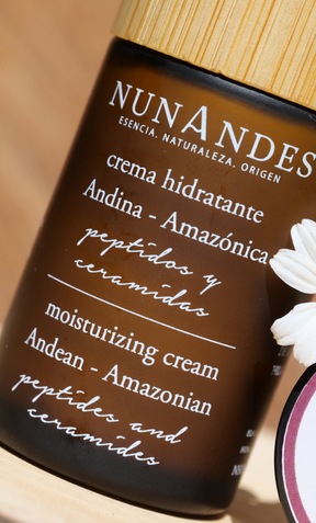 Andean-Amazonian Moisturizing Face Cream with Peptides & Ceramides