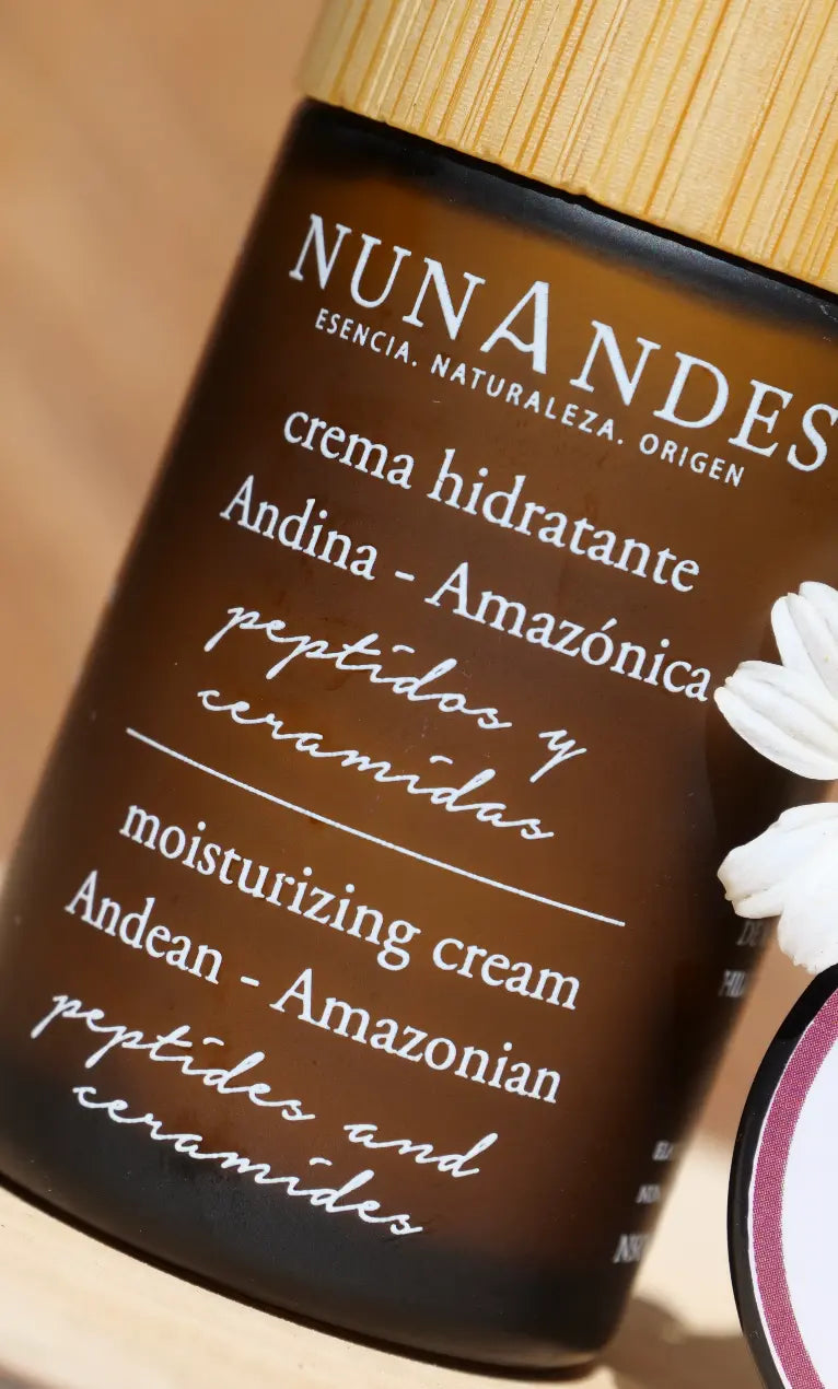 Andean-Amazonian Moisturizing Face Cream with Peptides & Ceramides