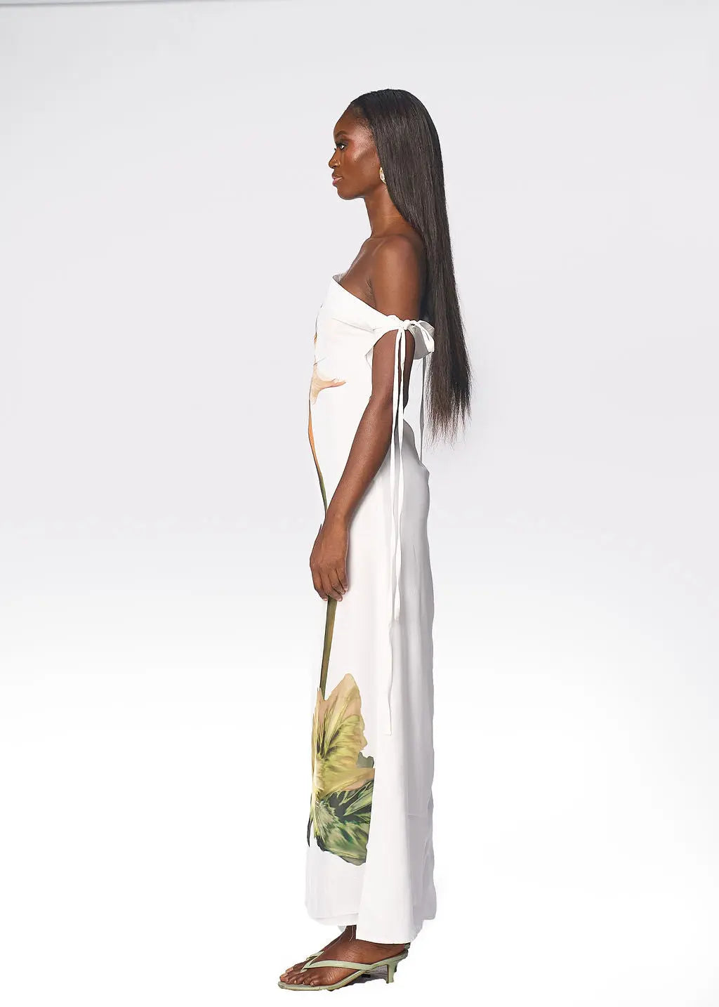 SIA DRESS- OFF WHITE MAGNOLIA