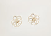 White Bubble Earrings