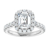 2 1/2 CT Lab-Grown Diamond Engagement Ring in 14K Gold