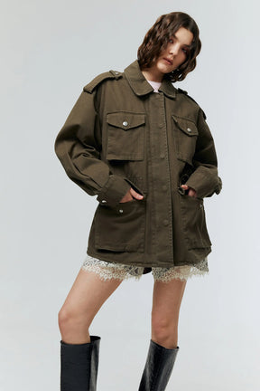 LEONNA UTILITY POCKET JACKET