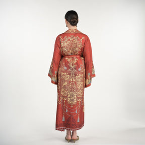 Tree Of Life Silk Robe