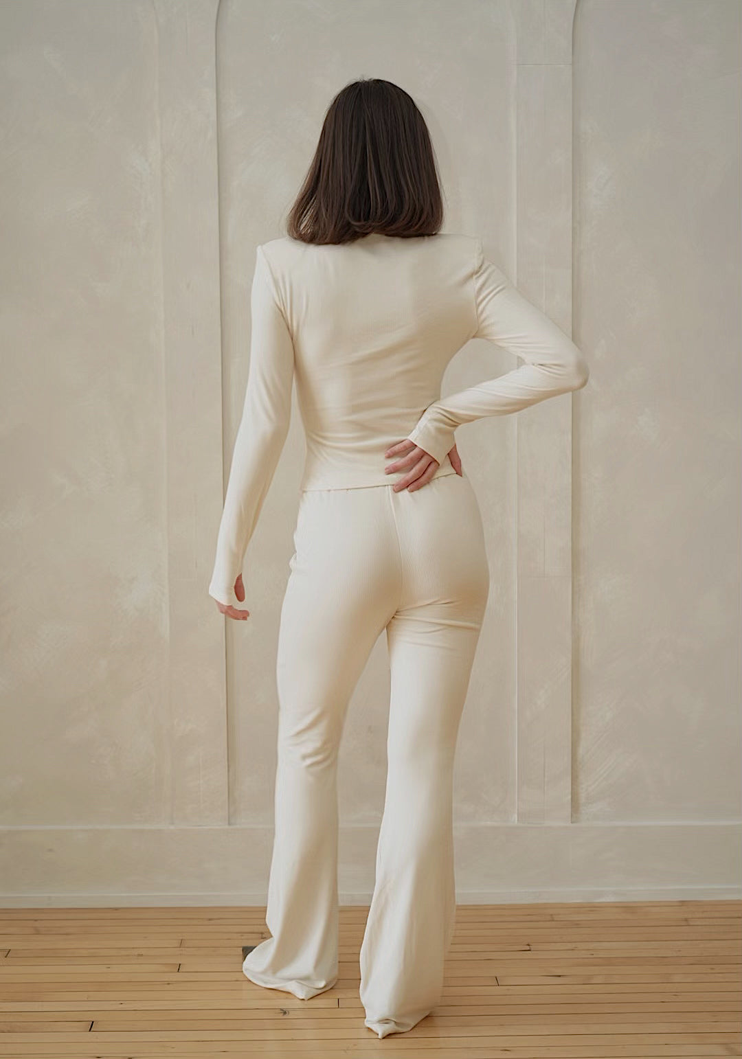 Luna Lounge Set in Cream