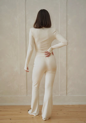 Luna Lounge Set in Cream