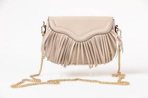 María Mini - Nude Crossbody Bag