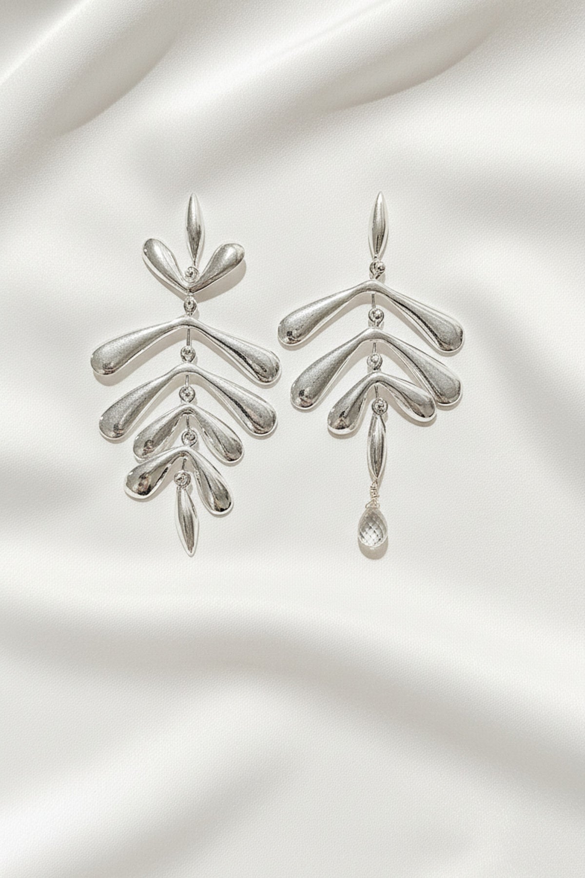 Luxe Fluid Droplet Earrings