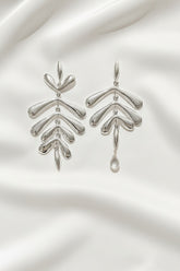 Luxe Fluid Droplet Earrings