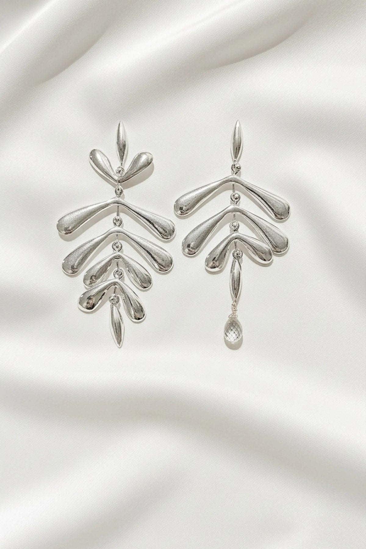 Luxe Fluid Droplet Earrings