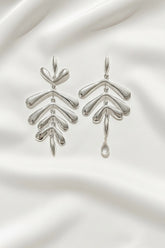 Luxe Fluid Droplet Earrings