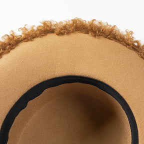Faux Fur Rim Wool Hat