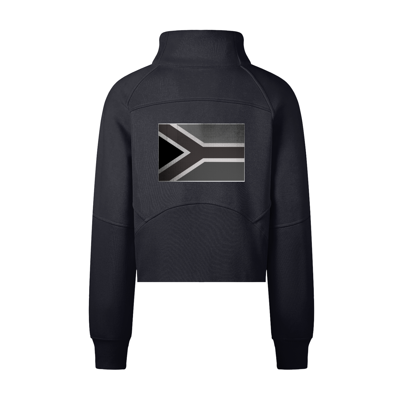 Women Cropped Half-Zip Sweatshirt
