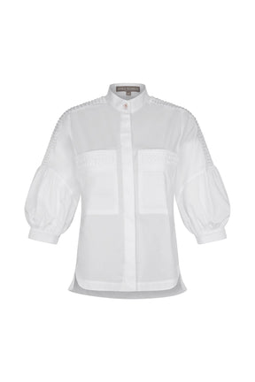 Magali Blouse | White
