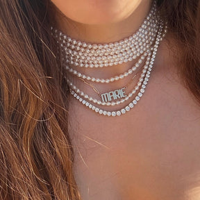 THE ‘’VICTORIA’’ PEARL CHOKER NECKLACE