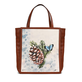 Luxury Winter Art Maxi Tote
