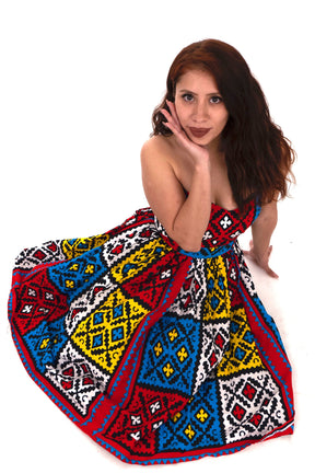 Uloma Strapless Dress