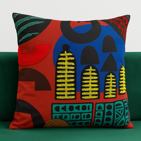 Mopane Beaded | Decorative Throw Pillow