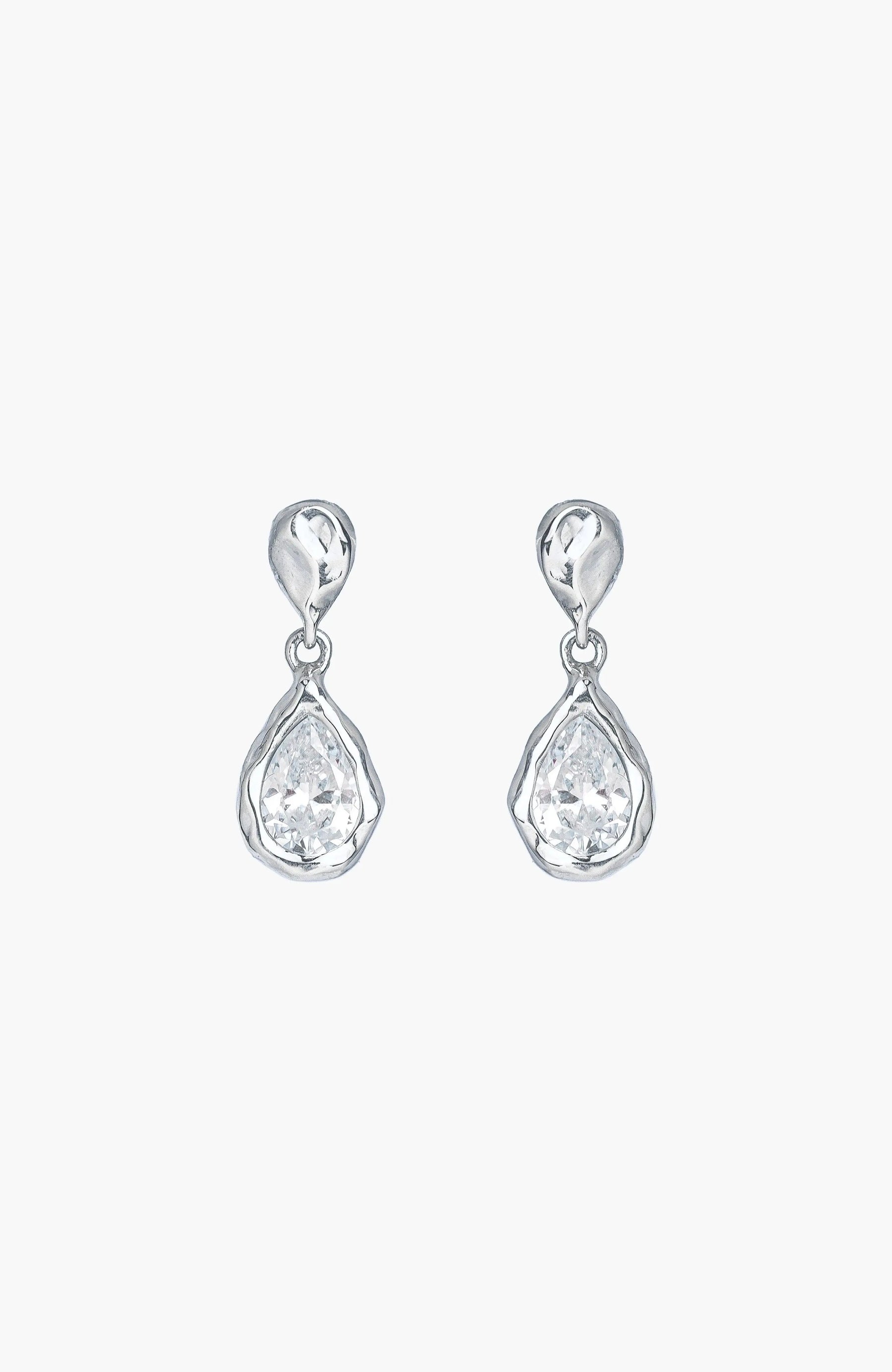 Solace Tear Dangle Earrings