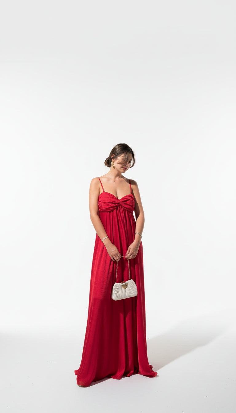 Vestido Princesa Rojo