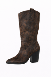 Olsson Texan Boot in Calf Hair (Wide Calf)
