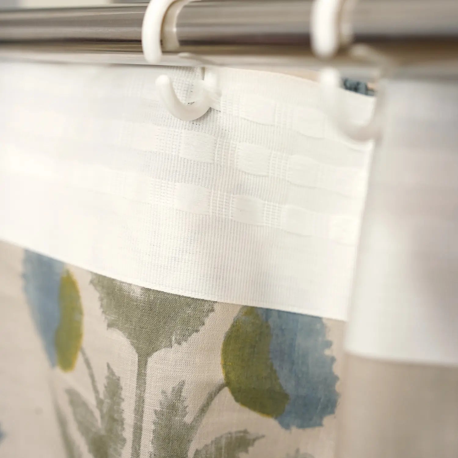Unique Block Printed Viscose Colored Curtain-  Badshah